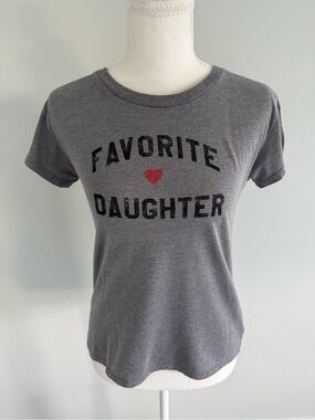 Sub_Urban Riot Girls Favorite Daughter Tee, Heather Grey, Big Kid’s Large